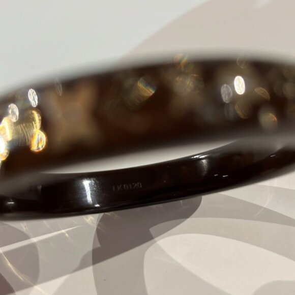 Louis Vuitton Resin Narrow Inclusion Bangle - Picture 2 of 3